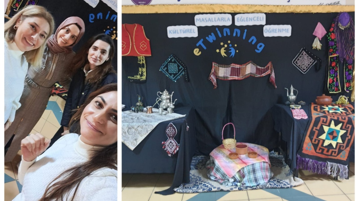 Azerbeycan ortaklı Kültürel Masallarla Eğlenceli Öğrenme adlı eTwinning Projesi